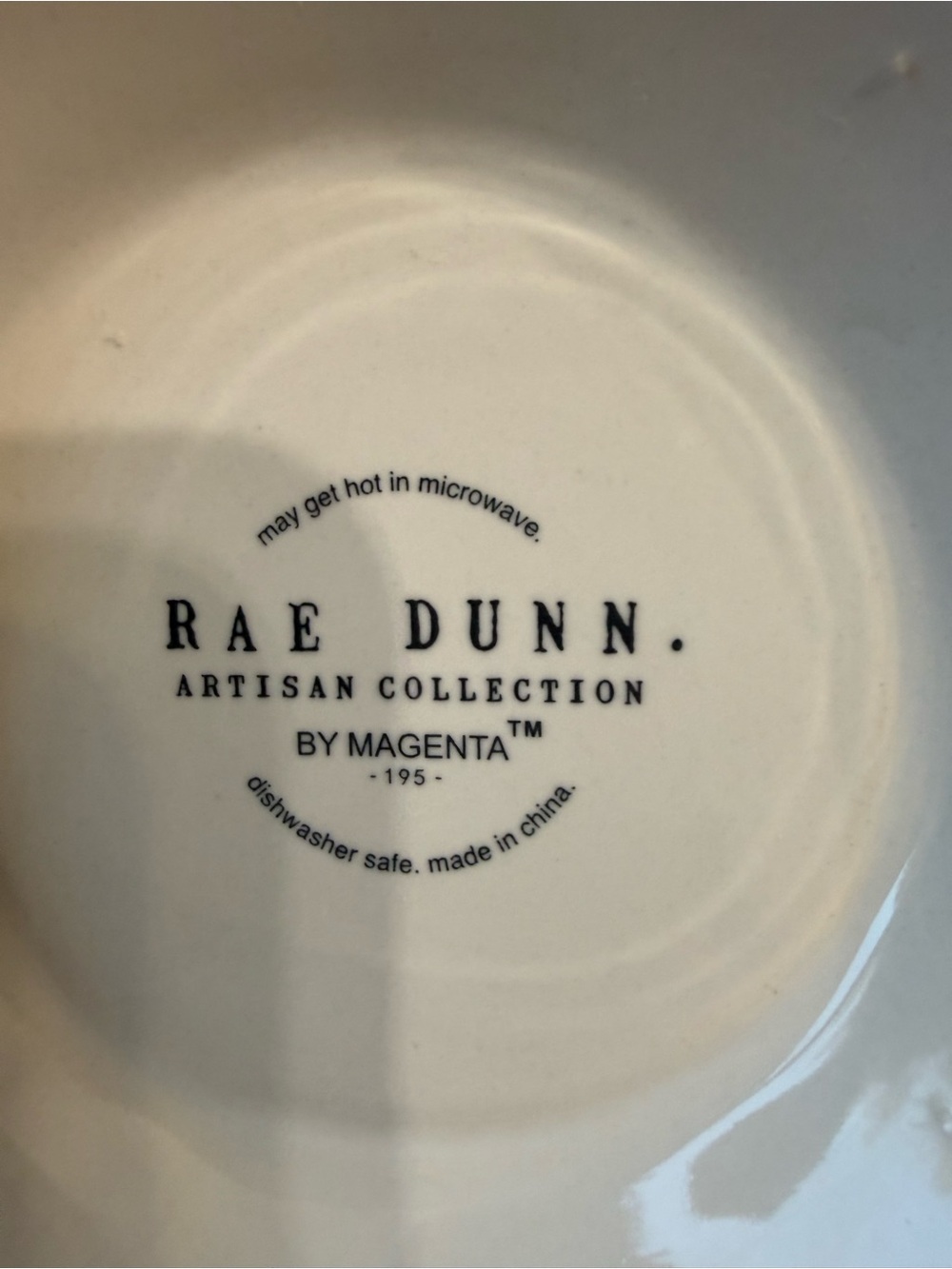 HTF Rae Dunn by Magenta CRUNCH Ceramic Easter Carrot Colander Strainer Bowl 8” - Picture 6 of 6